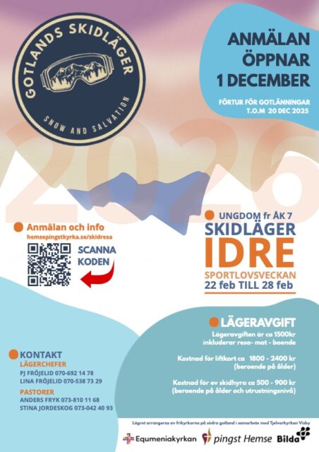 Skidresa på sportlovet!