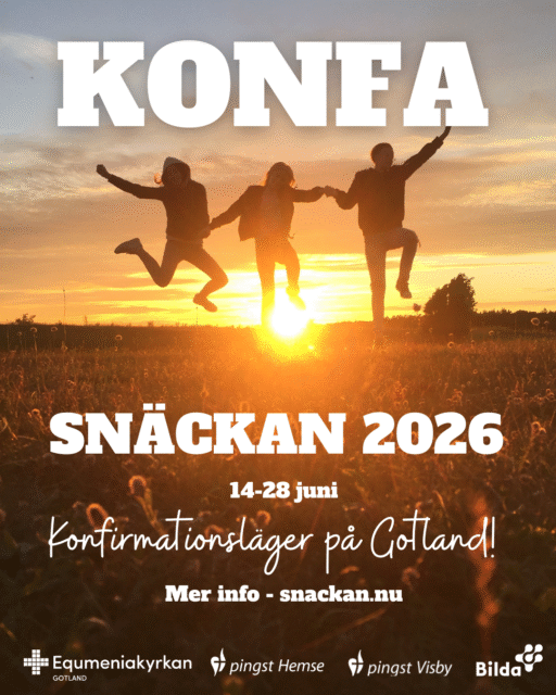 Konfirmationsläger på Snäckan 2026