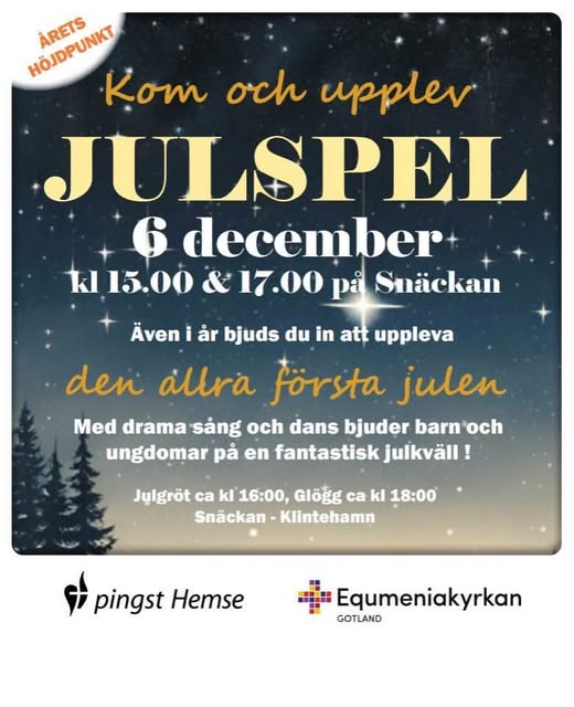 Julspel på Snäckan