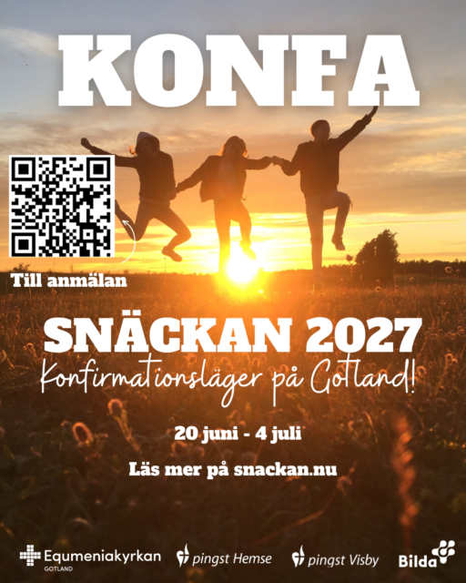 Konfirmationsläger på Snäckan 2027!